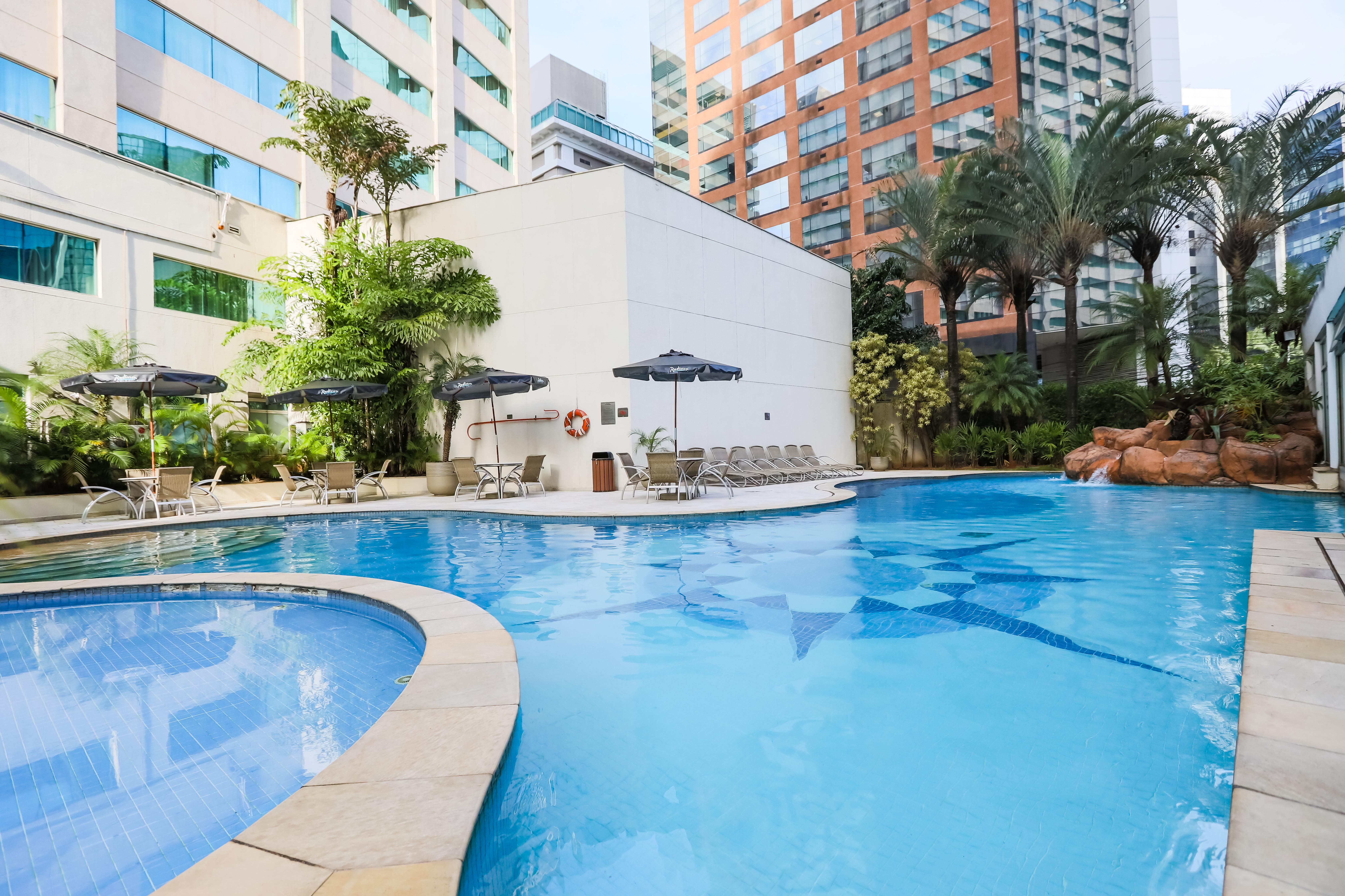 Radisson Vila Olimpia Sao Paulo酒店 外观 照片 Swimming pool